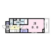 ベル西早稲田の間取り画像