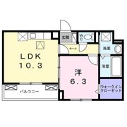 glanz CLKⅡの間取り画像