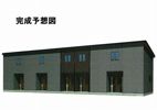 西条町寺家アパート Ⅱの外観