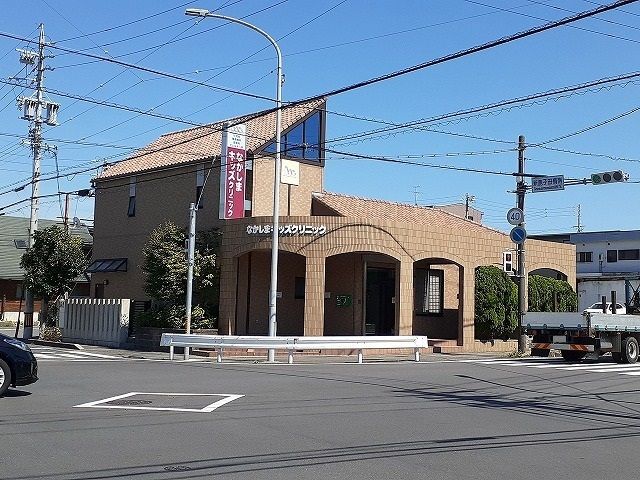 近くのなかしまキッズクリニックまで350m（徒歩5分）