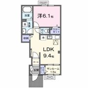 メゾン12朝来の間取り画像