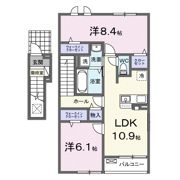 ニューライズ秋松の間取り画像