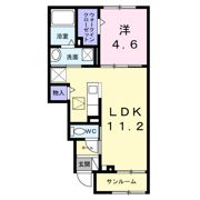 グレイス 八万の間取り画像