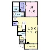 グレイス 八万の間取り画像
