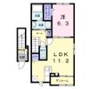 グレイス 八万の間取り画像