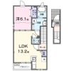 マニフィークの間取り画像