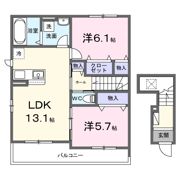 セレーノAの間取り画像