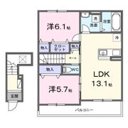 セレーノBの間取り画像