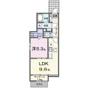 スタービレNAKAOの間取り画像