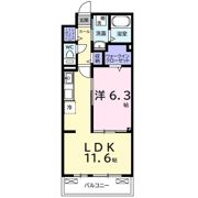 リバーサイドⅡの間取り画像
