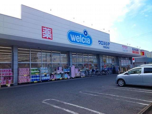 近くのウエルシア市原五井店まで700m（徒歩9分）