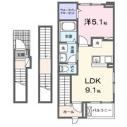 エスペランサ 俊の間取り画像