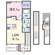 エスペランサ 俊の間取り画像