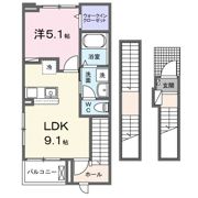エスペランサ 俊の間取り画像