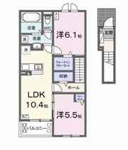 リーフⅡの間取り画像