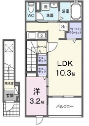 ライフシティ グランエールの間取り画像