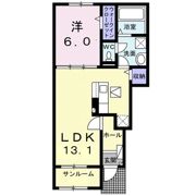 サン・ティーダの間取り画像
