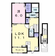 ルピナス明野の間取り画像