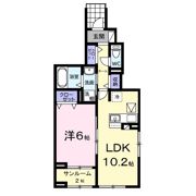 サンリット ヒルの間取り画像