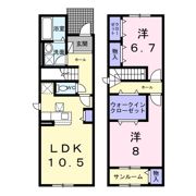 HMhida－mariの間取り画像