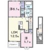 エレガントプレイスの間取り画像