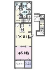 リバーサイド アベニューの間取り画像