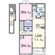 ショコラⅠの間取り画像