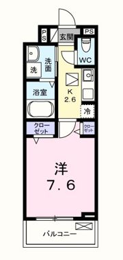 ポパイの間取り画像