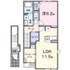 ラピスールBの間取り画像