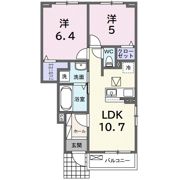 プリミエBの間取り画像
