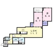 マヨール御舟町の間取り画像