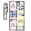 ダックテイルT＆Yの間取り画像