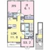 メゾン・ド・ティアラ阿南 Nの間取り画像