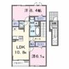 メゾン・ド・ティアラ阿南 Sの間取り画像