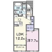 クラール イクヒの間取り画像