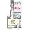 アビタシオン ラシュレⅢの間取り画像