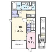 アクート Aの間取り画像