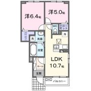 ティール西郷Ⅰの間取り画像