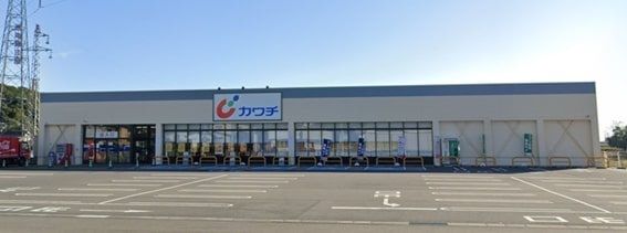近くのカワチ薬品白河西店まで650m（徒歩9分）