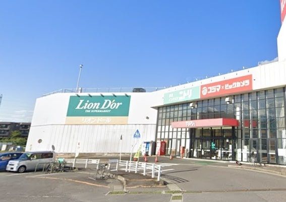 近くのリオンドール白河西店まで1,500m（徒歩19分）