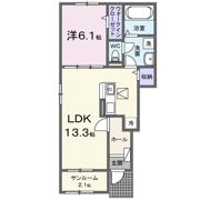 グランジュール掛川Aの間取り画像