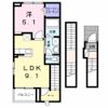 フラテッリ Sの間取り画像