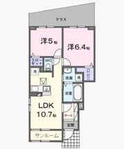 Casa Fikaの間取り画像
