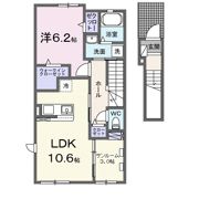 ルージュサンクの間取り画像