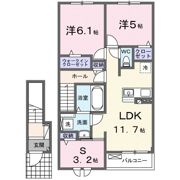 グレースヒルズの間取り画像
