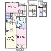 ヴィラアミング Ⅲの間取り画像