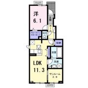 ヴィラアミング Ⅱの間取り画像