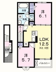 グランパティオスの間取り画像