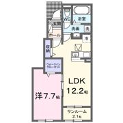 ファミリアメゾン Ⅱの間取り画像