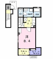 ステーブル上流の間取り画像